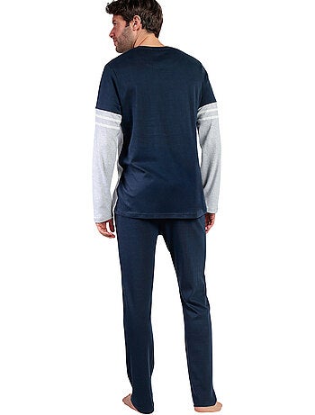 Pyjama pantalon top manches longues champions