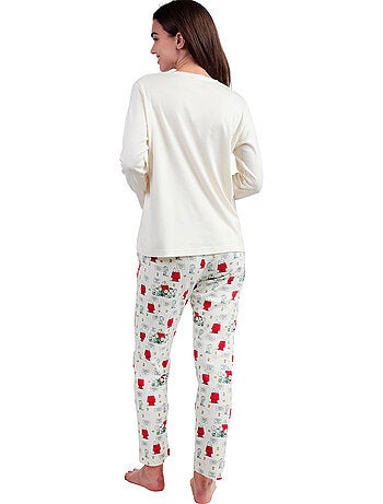 Pyjama pantalon top manches longues classic peanuts