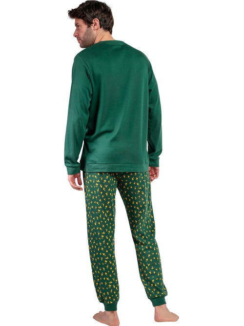 Pyjama pantalon top manches longues classic peanuts - Kiabi Pyjama pantalon top manches longues classic peanuts - Kiabi