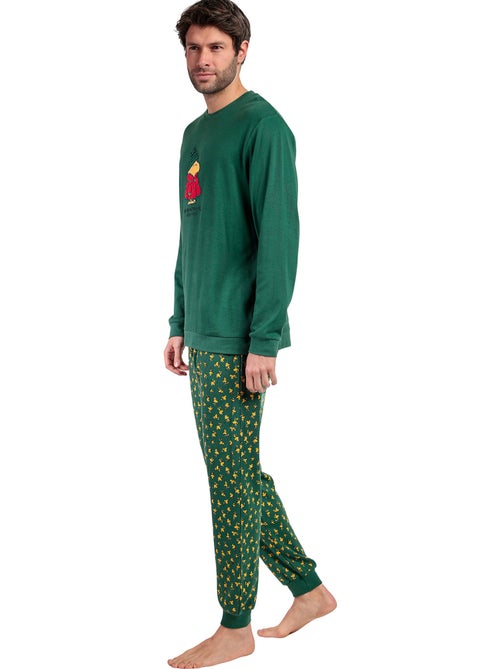 Pyjama pantalon top manches longues classic peanuts - Kiabi Pyjama pantalon top manches longues classic peanuts - Kiabi