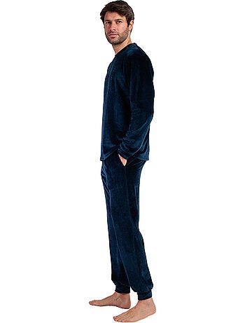 Pyjama pantalon top manches longues corduroy
