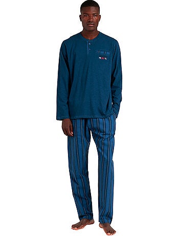 Pyjama pantalon top manches longues flags antonio miro