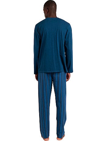 Pyjama pantalon top manches longues flags antonio miro