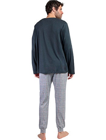 Pyjama pantalon top manches longues harris