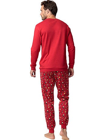 Pyjama pantalon top manches longues hoho mood peanuts