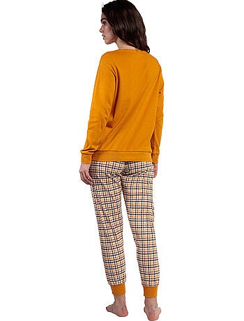 Pyjama pantalon top manches longues loulou returns