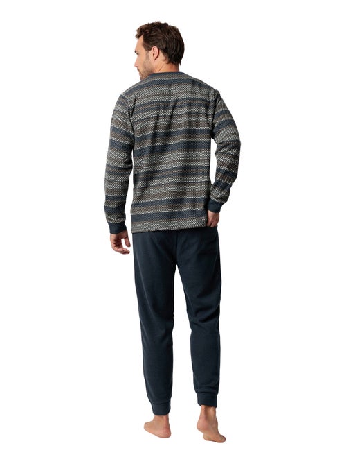 Pyjama pantalon top manches longues magno - Kiabi Pyjama pantalon top manches longues magno - Kiabi