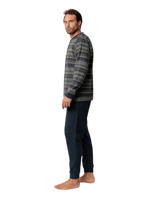 Pyjama pantalon top manches longues magno - Kiabi Pyjama pantalon top manches longues magno - Kiabi