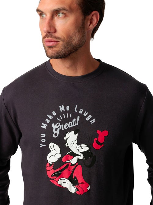 Pyjama pantalon top manches longues make me laugh disney - Kiabi Pyjama pantalon top manches longues make me laugh disney - Kiabi