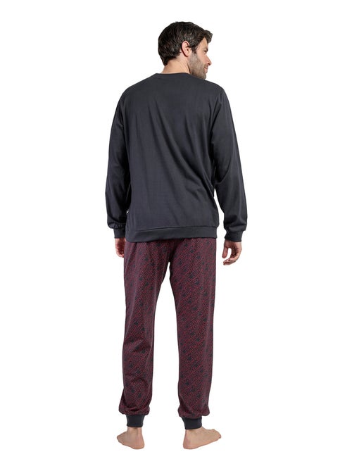 Pyjama pantalon top manches longues may the force star wars - Kiabi Pyjama pantalon top manches longues may the force star wars - Kiabi
