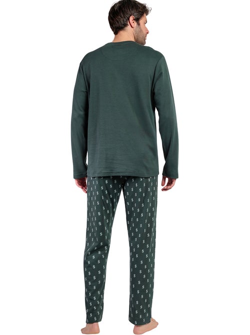 Pyjama pantalon top manches longues mcduck disney - Kiabi Pyjama pantalon top manches longues mcduck disney - Kiabi