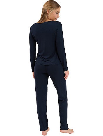 Pyjama pantalon top manches longues mirabelle