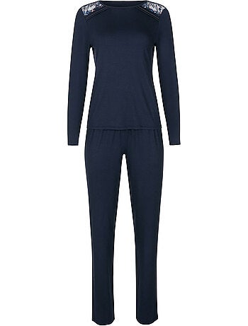 Pyjama pantalon top manches longues mirabelle