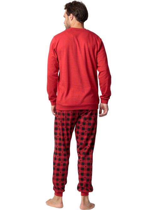 Pyjama pantalon top manches longues mouse holidays disney - Kiabi Pyjama pantalon top manches longues mouse holidays disney - Kiabi