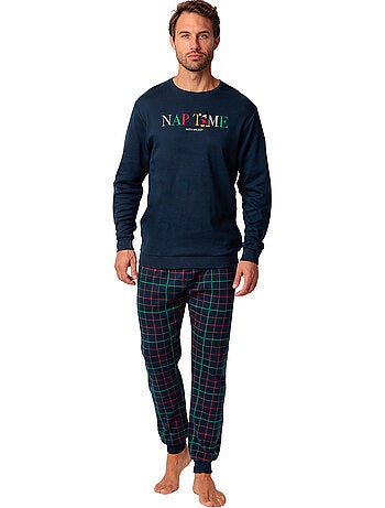 Pyjama pantalon top manches longues nap time disney