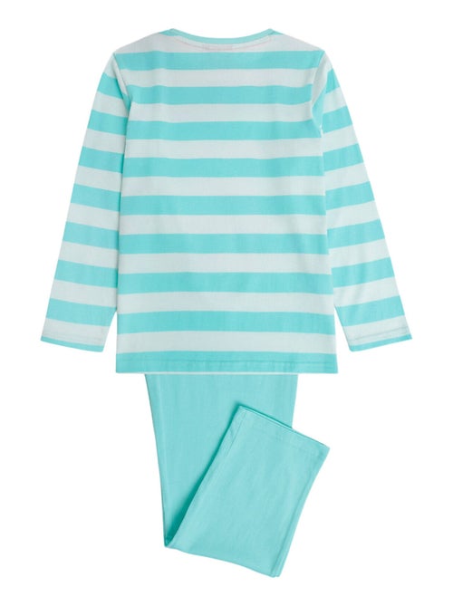 Pyjama pantalon top manches longues new day plan - Kiabi Pyjama pantalon top manches longues new day plan - Kiabi