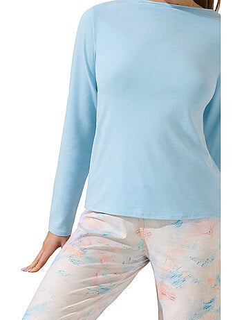 Pyjama pantalon top manches longues olena