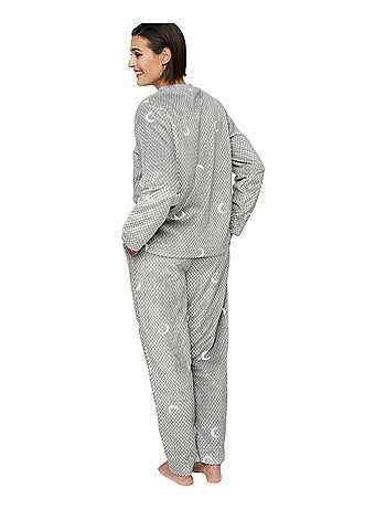Pyjama pantalon top manches longues p112 etoile de soir