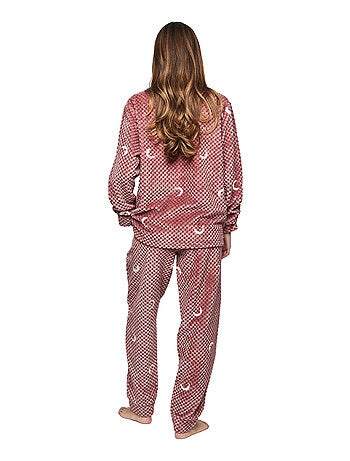 Pyjama pantalon top manches longues p112 etoile de soir