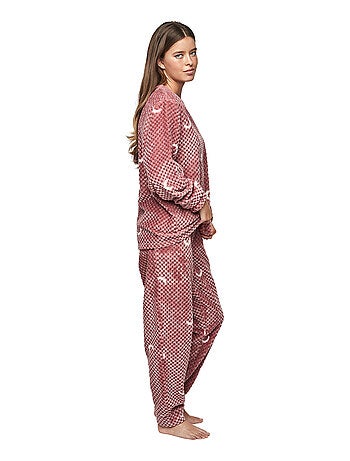 Pyjama pantalon top manches longues p112 etoile de soir
