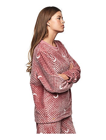 Pyjama pantalon top manches longues p112 etoile de soir