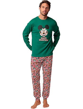 Pyjama pantalon top manches longues party friends disney