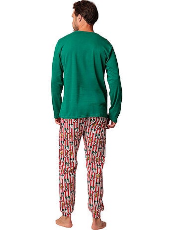 Pyjama pantalon top manches longues party friends disney