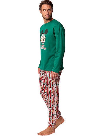 Pyjama pantalon top manches longues party friends disney