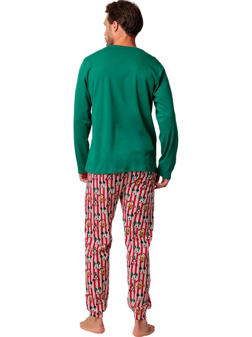 Pyjama pantalon top manches longues party friends disney - Kiabi Pyjama pantalon top manches longues party friends disney - Kiabi