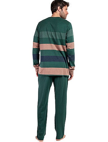 Pyjama pantalon top manches longues rayas wild spirit
