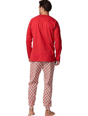 Pyjama pantalon top manches longues reindeer