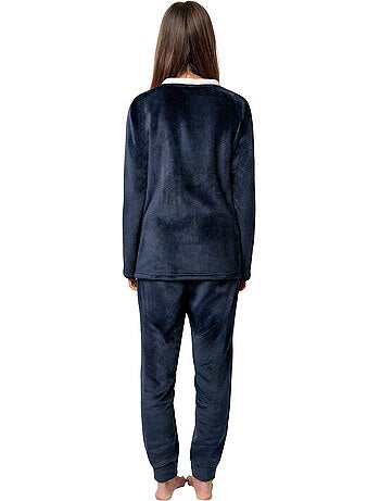 Pyjama pantalon top manches longues snow drift peanuts