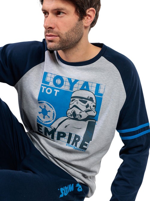 Pyjama pantalon top manches longues sport star wars - Kiabi Pyjama pantalon top manches longues sport star wars - Kiabi