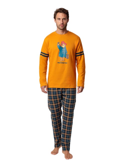 Pyjama pantalon top manches longues square paddington - Kiabi Pyjama pantalon top manches longues square paddington - Kiabi