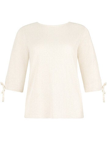 Pyjama pantalon top manches trois-quarts freely