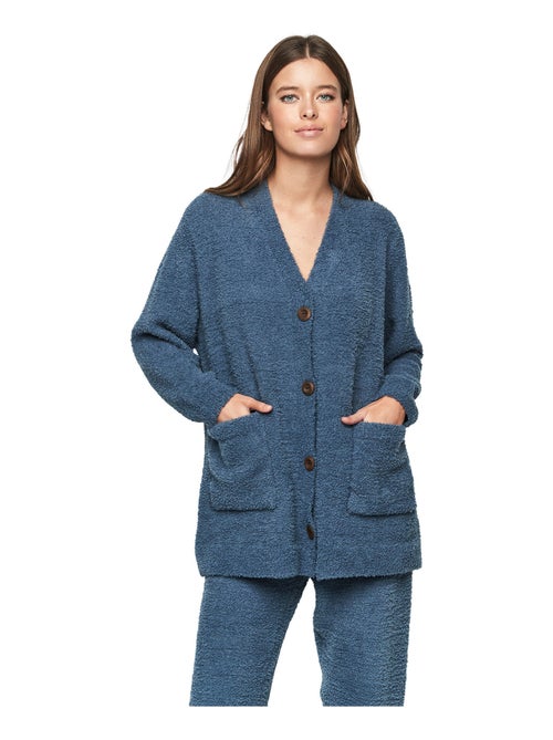 Pyjama pantalon veste manches longues p110 candy cloud - Kiabi Pyjama pantalon veste manches longues p110 candy cloud - Kiabi