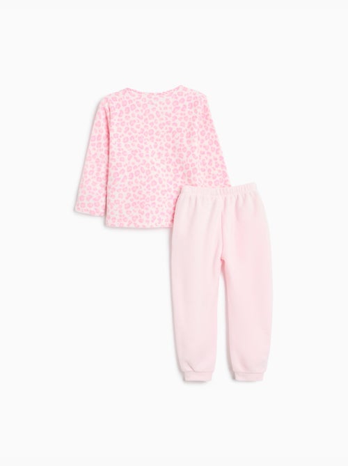 Pyjama polaire à imprimé animalier, mo fashion - Kiabi
