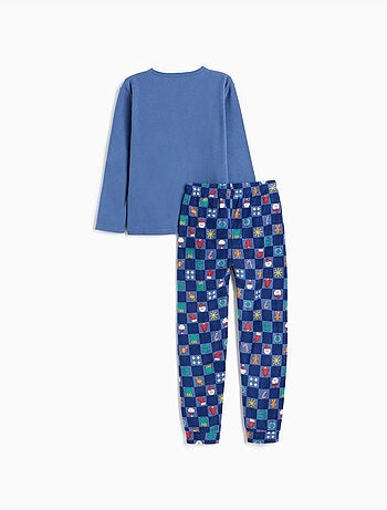 Pyjama polaire de noël, mo fashion