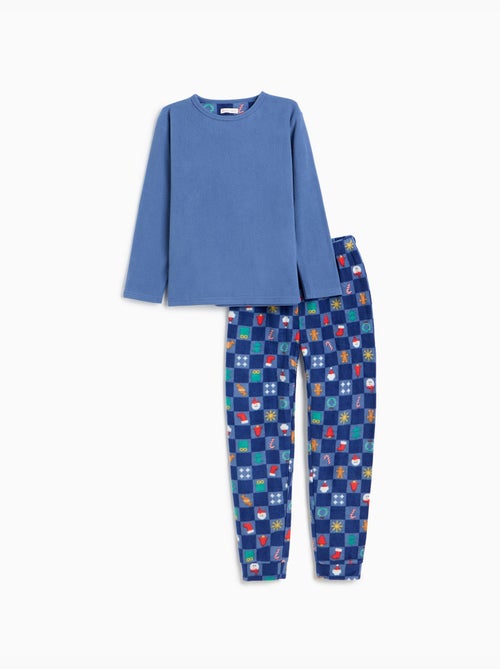 Pyjama polaire de noël, mo fashion - Kiabi