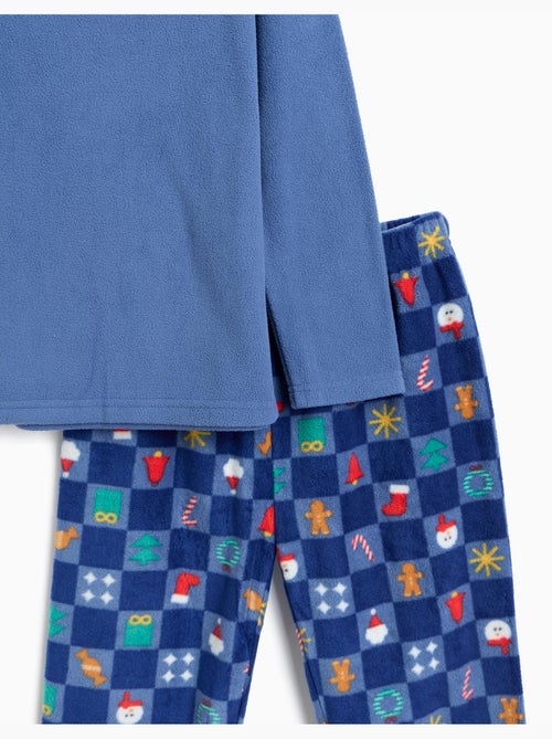 Pyjama polaire de noël, mo fashion - Kiabi