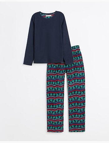 Pyjama polaire de noël, mo fashion