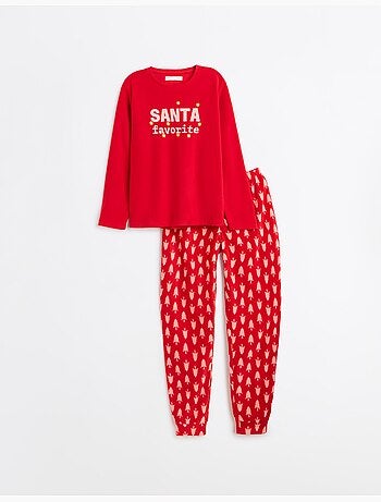 Pyjama polaire de noël, mo fashion