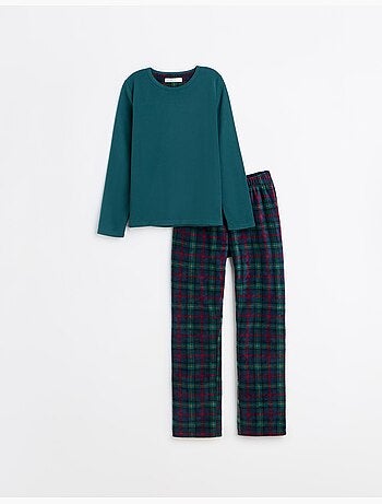Pyjama polaire de noël, mo fashion