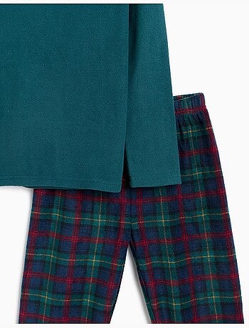 Pyjama polaire de noël, mo fashion