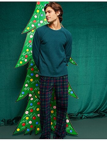 Pyjama polaire de noël, mo fashion