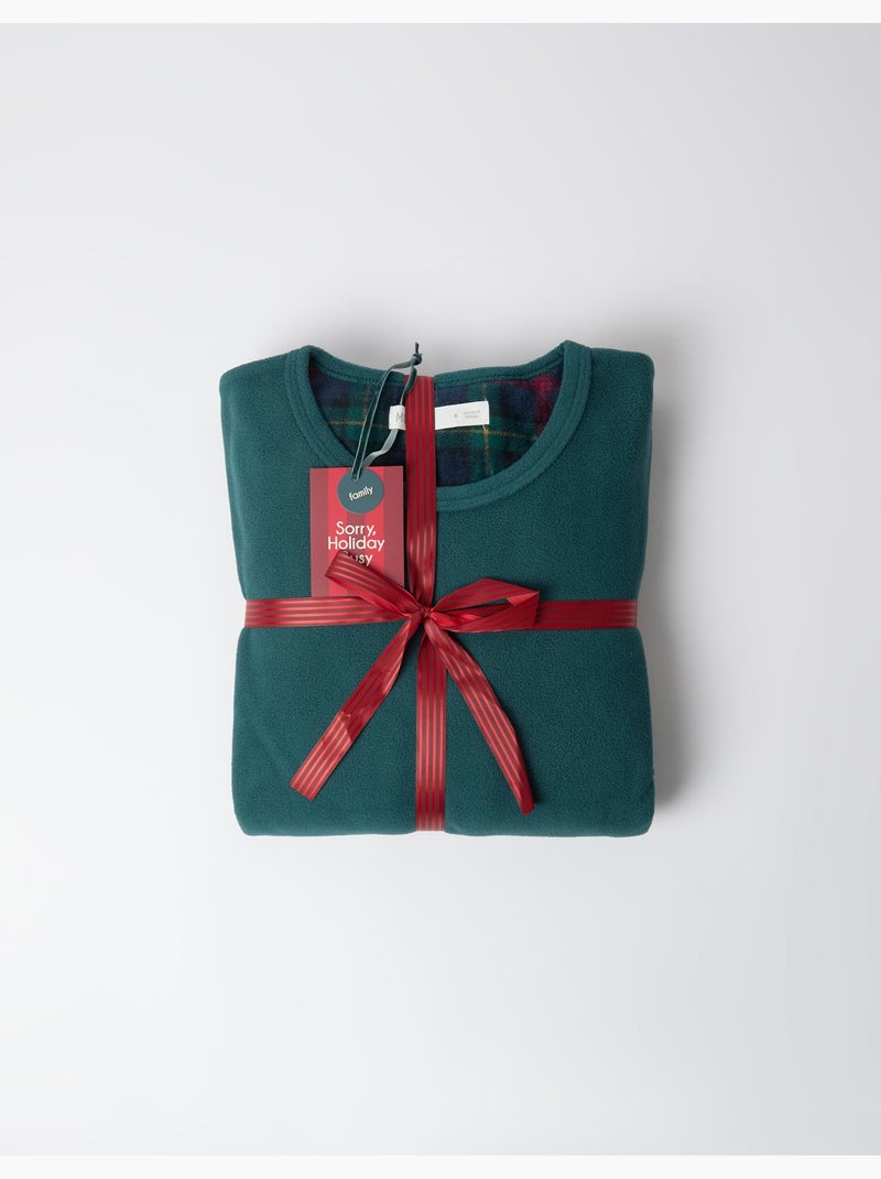 Pyjama polaire de noël, mo fashion Vert - Kiabi