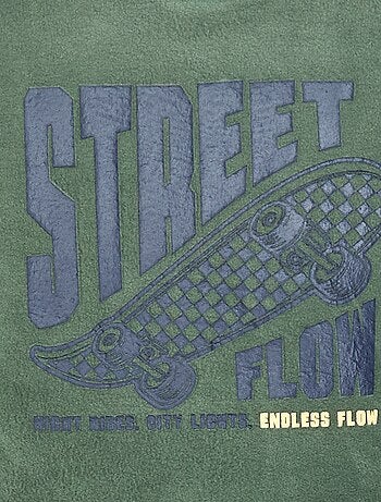 Pyjama polaire imprimé