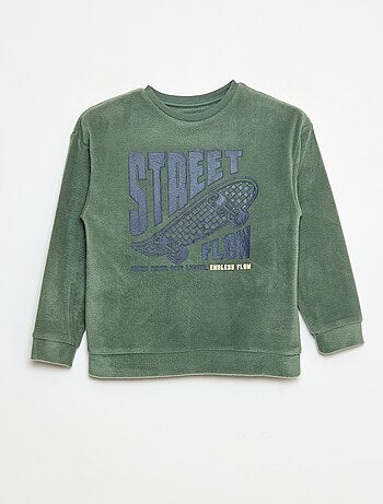 Pyjama polaire imprimé