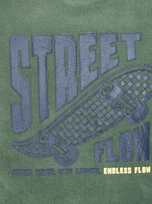 Pyjama polaire imprimé - Kiabi