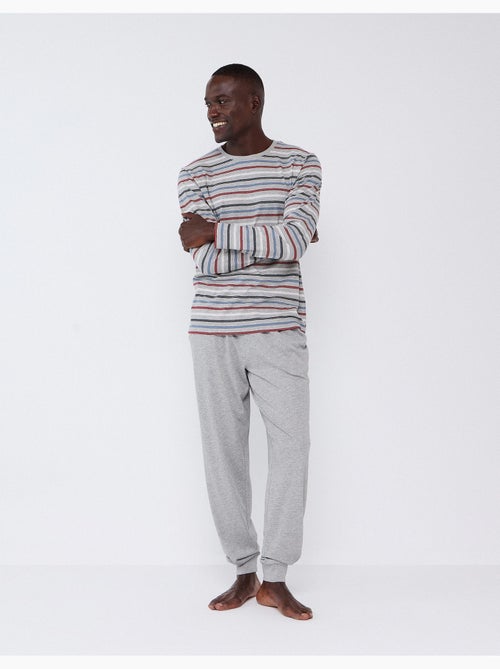 Pyjama rayé, mo fashion - Kiabi Pyjama rayé, mo fashion - Kiabi